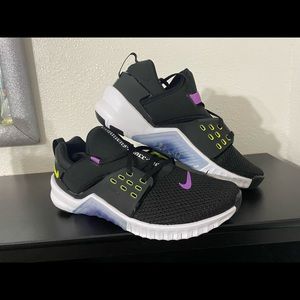 Nike Free Metcon 2 Black Bright Cactus Size 10 men’s